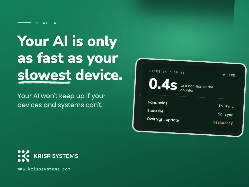 Your AI Won't Keep Up If Your Devices and Systems Can't